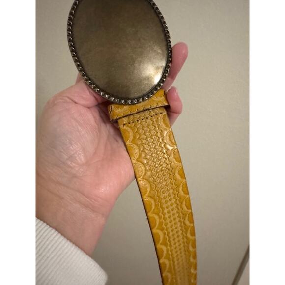NWOT Free People Duke Concho Belt Ochre XS/S - Picture 6 of 15